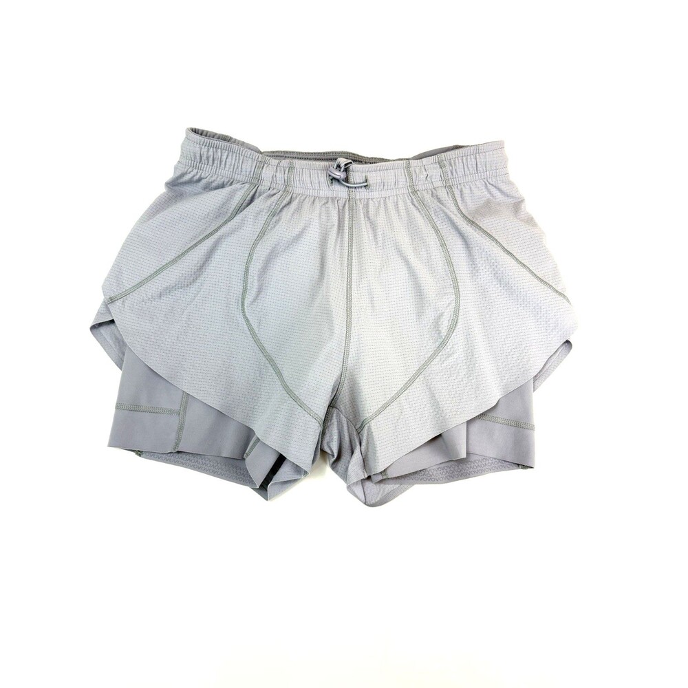 Outdoor Voices Exercise Shorts Women's XS Gray Lined Running Shorts